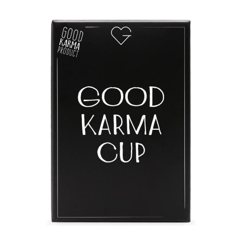 Good Karma Travel Cup - Cestovný termohrnček - BIELY - 360 ml SK