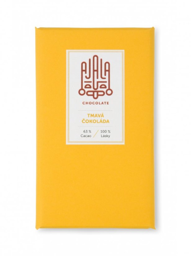 AJALA - 63% tmavá čokoláda BIO 45 g SK
