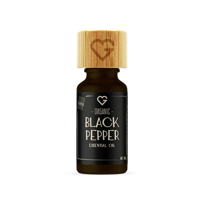Esenciální olej BIO - Černý pepř - Organic Essential oil - Black Pepper 10 ml CZ