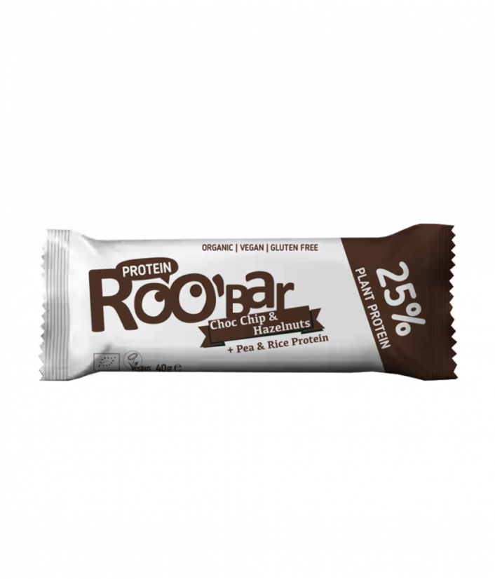 Roobar - Proteinová - Choco chip and vanilla BIO 60g CZ