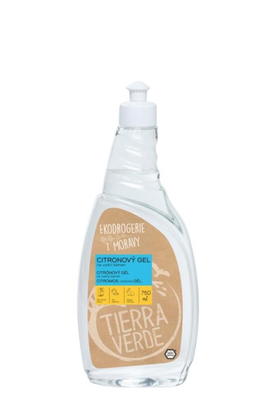Tierra Verde - Citronový gel na vodní kámen - 750 ml SK