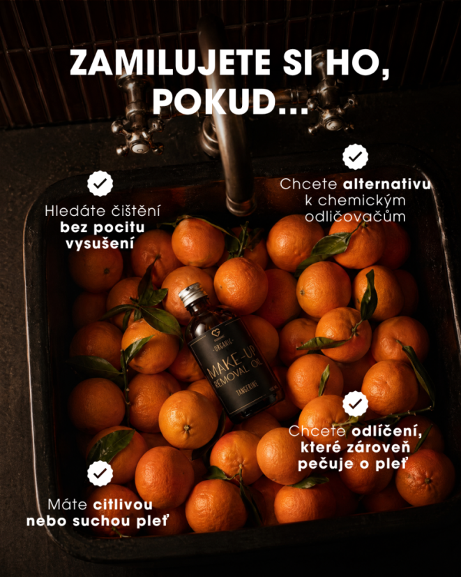 Odličovací olej - mandarinka BIO 100 ml CZ