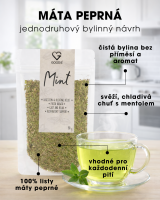 Bylinný čaj - Mäta pieporná - 50 g SK