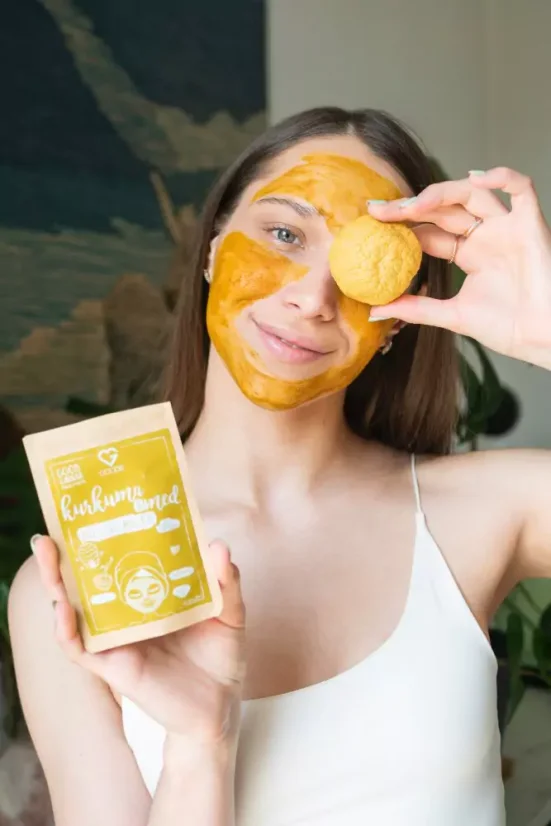 Konjac hubka - Kurkuma SK