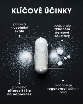 Magnézium – Večerný komplex – 3 formy horčíka + vitamín B6 – 60 kapsúl SK