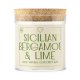 Gyertya ropogó fa kanóccal - Sicilian Bergamot & Lime 280 g HU