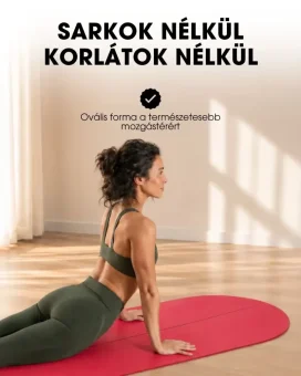 Gyakorlószőnyeg Oval - eper