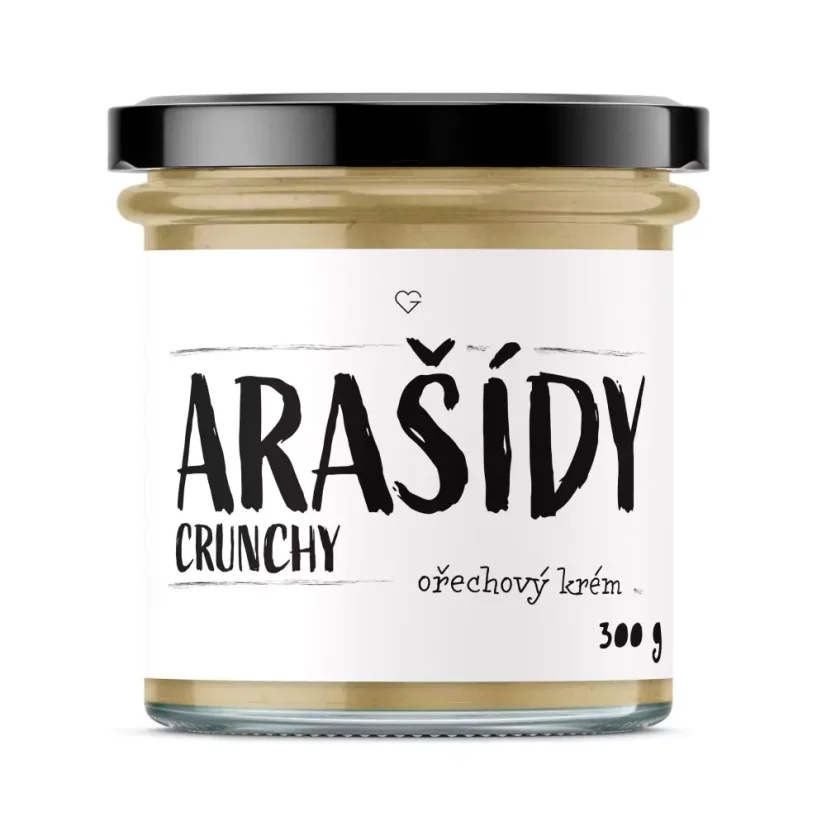 Arašídový krém CRUNCHY 300 g SK