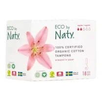 Tampony - Eco by Naty - regular 18 szt.