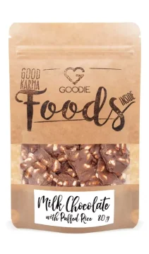 Mléčná čokoláda s burizony / Milk Chocolate with Puffed Rice 80g