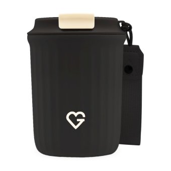 Good Karma Travel Cup - Utazó termobögre - FEKETE - 360 ml HU