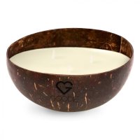 Sviečka s tromi bavlnenými knôtmi v kokosovej miske – Blood Orange & Pomelo 250 g SK