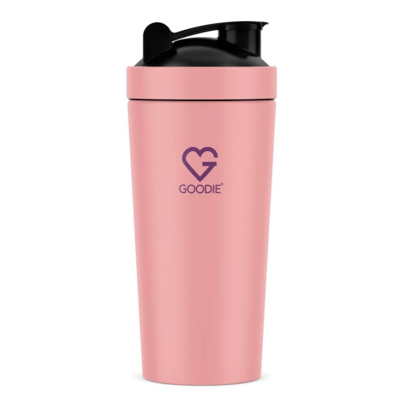 Shaker kovový - růžový - 750 ml - 1 ks CZ
