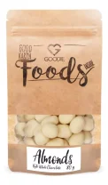 Mandle v keto bielej čokoláde 80 g