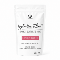 Elektrolyty nápoj - Hydration Elixir® Ibišek & Malina 300 g