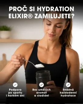 CZ Elektrolytový nápoj Hydration Elixir – proč si tento produkt zamilujete