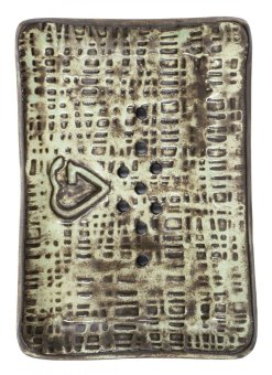MÝDLENKA - Olive Plate Crocodile CZ