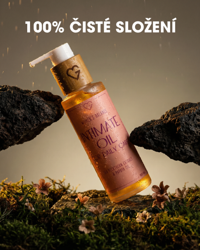 Intimní olej pro každodenní použití 100 ml CZ