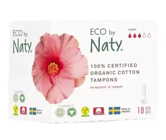 Eco by Naty - Tampóny - super 18x SK