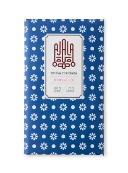AJALA - Sól morska 70% czekolada BIO 45 g PL