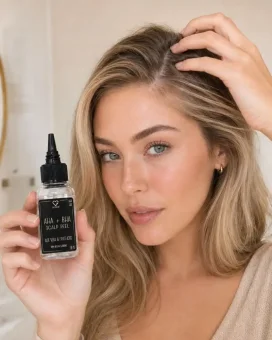 SK Exfoliačný peeling vlasovej pokožky - AHA a BHA kyseliny 30 ml