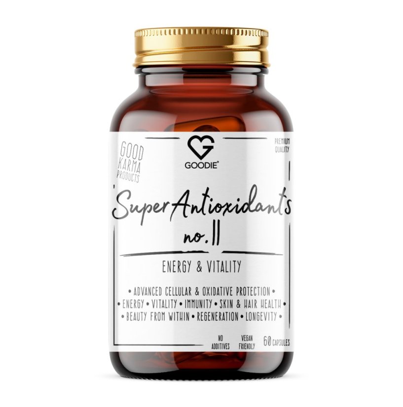 Longevity - Super Antioxidanty - Energie a Vitalita 60 kapslí