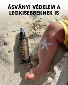 HU Ásványi naptej SPF 30 – ásványi bőrápolás gyermekek számára is