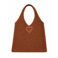 Knitted Bag Brown - Pletená taška Hnědá 1 ks