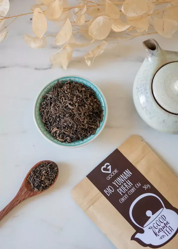 BIO Čaj - Yunnan Puerh BIO 50 g SK
