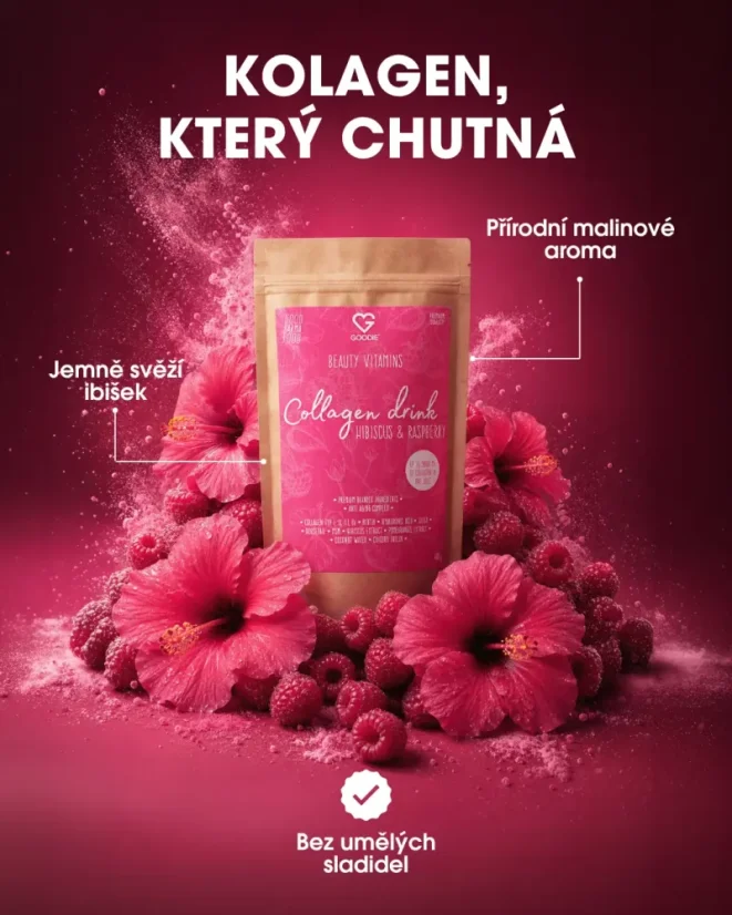 Beauty vitamins - Kolagen drink - Hibiscus-Raspberry 400 g
