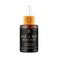 AHA + BHA Noční fluid s kyselinou glykolovou a extraktem z vrbové kůry 30 ml SK