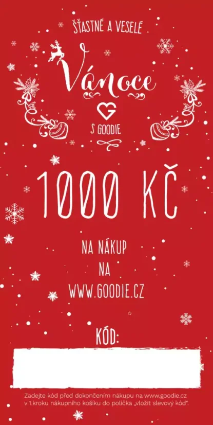 e-Voucher 1 000 Kč CZ