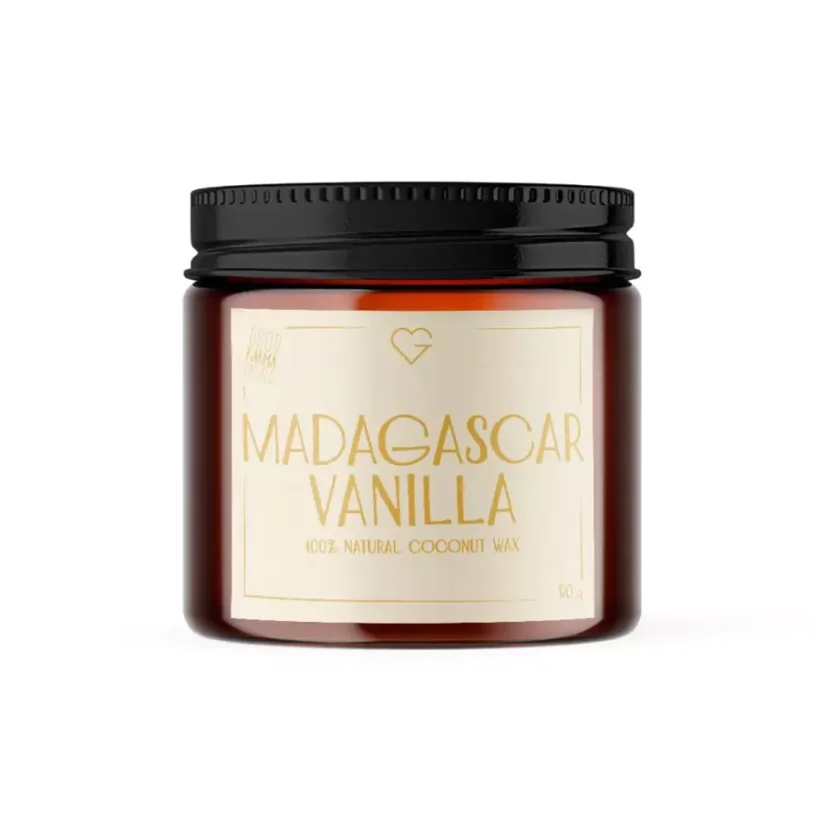 Sviečka s bavlneným knôtom - Madagascar Vanilla 80 g SK