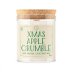 Svíčka s dřevěným praskajícím knotem - XMAS Apple Crumble160 g