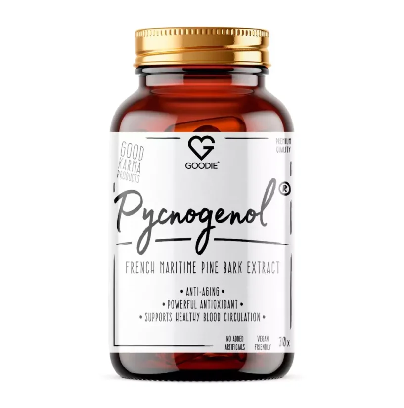 Pycnogenol - extrakt z kůry francouzské mořské borovice - French Maritime Pine Bark extract - 30 ks