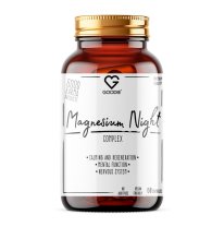 Magnézium – Večerný komplex – 3 formy horčíka + vitamín B6 – 60 kapsúl