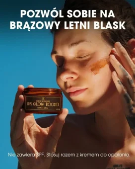 PL Sun Glow Booster - balsam wspomagający opalanie – Caramel & Vanilla 100 ml - pozwól sobie na brązowy, letni blask