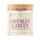 Svíčka s dřevěným praskajícím knotem - Lavender Garden 280 g CZ