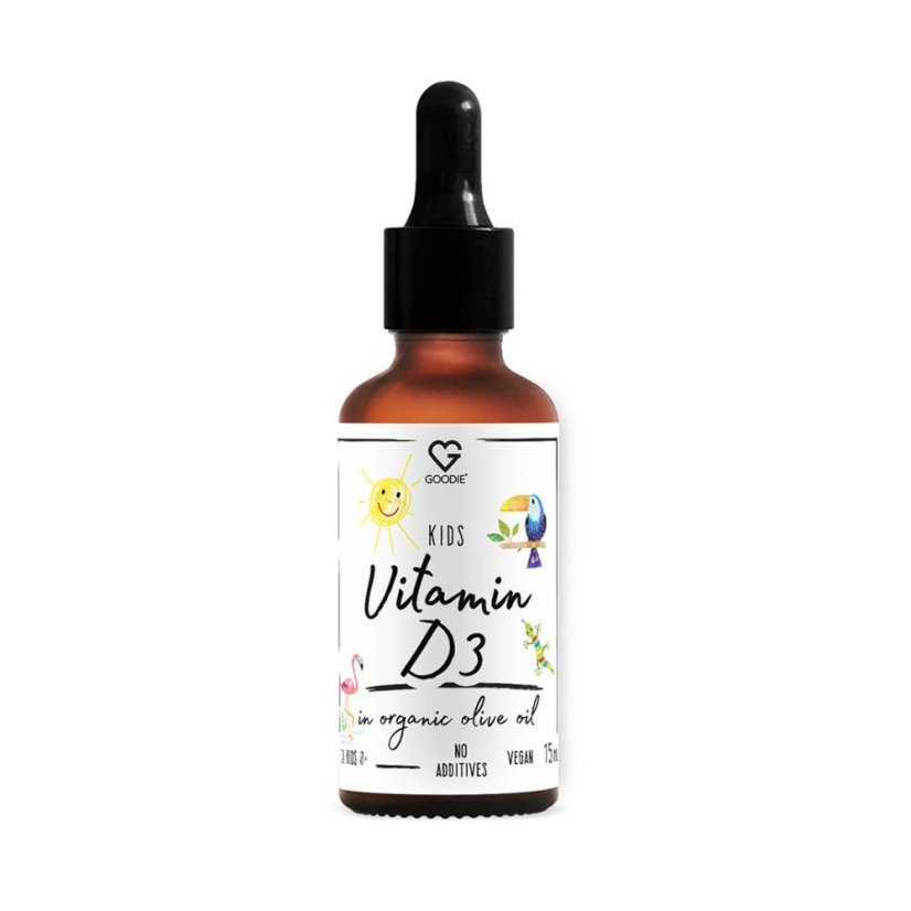 Dětský vitamin D3 400 IU v BIO Extra panenském olivovém oleji 15 ml CZ
