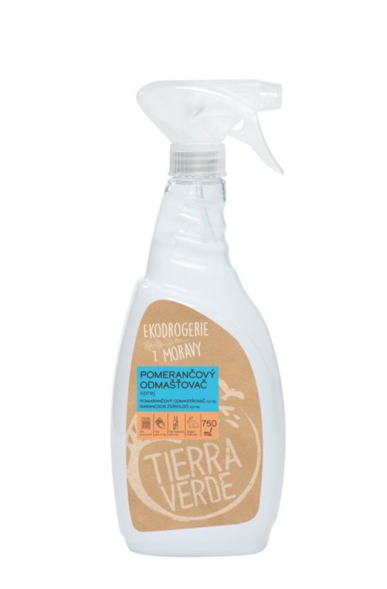 Tierra Verde - Pomerančový odmašťovač - sprej 750 ml CZ