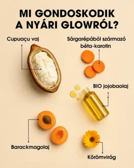 Sun Glow Booster - balzsam a barnulás támogatására – Vanilla & Caramel 100 ml HU
