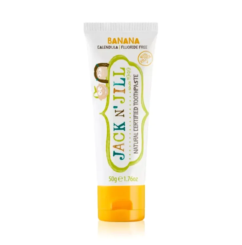 Jack N'Jill - Prírodná zubná pasta - Banana 50 ml SK