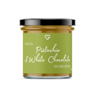 Pistácie a bílá čokoláda 140 ml CZ