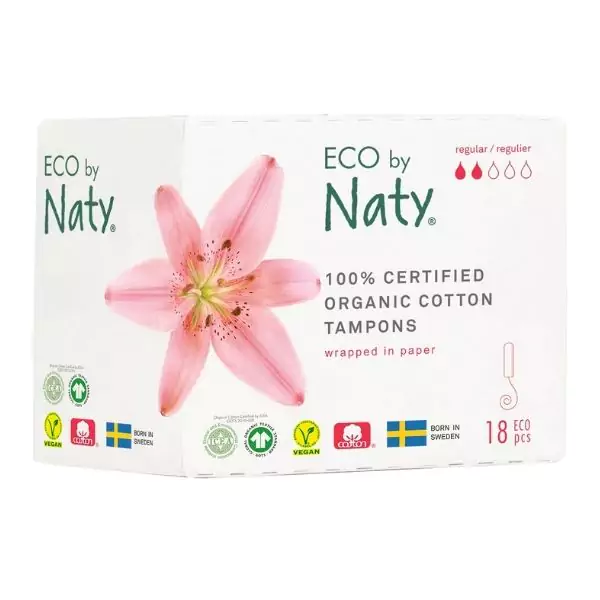 Eco by Naty - Tampóny - regular 18x SK