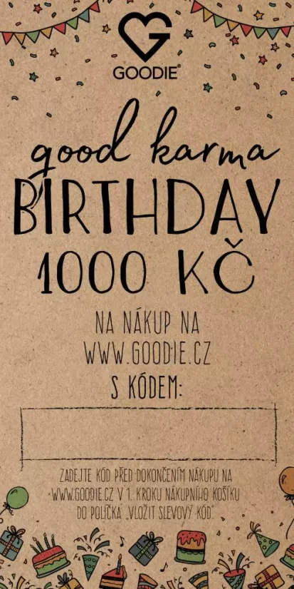 e-Voucher 1 000 Kč CZ
