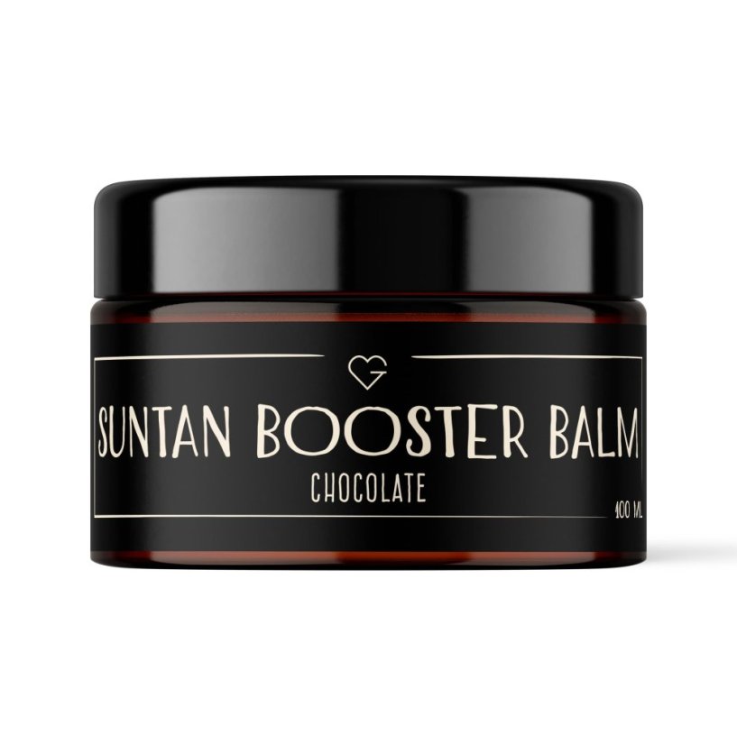 Balzam na podporu opaľovania - Suntan Booster Balm - Chocolate 100 ml SK