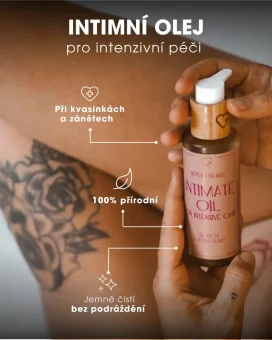 Intimní olej pro intenzivní péči 100 ml