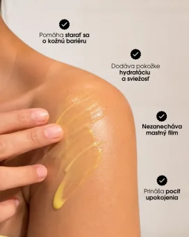 SK Regeneračné mlieko po opaľovaní pre hydratáciu a upokojenie pokožky