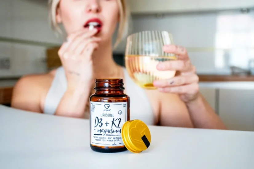 Liposomální Vitamin D3 + K2 + Magnesium 30 ks