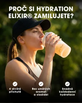 Elektrolyty nápoj - Hydration Elixir® - Pomeranč & Sůl 300 g